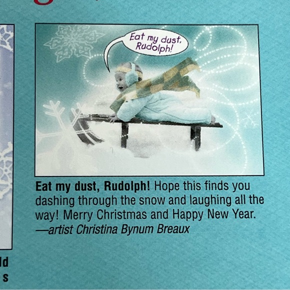 Christmas folded cards set of 20 w/ 10 different designs made in USA - Picture 13 of 16